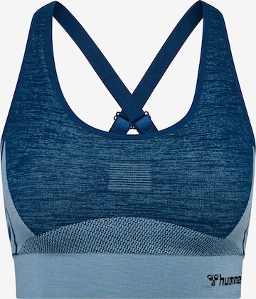 Hummel Sports Top in Blue: front