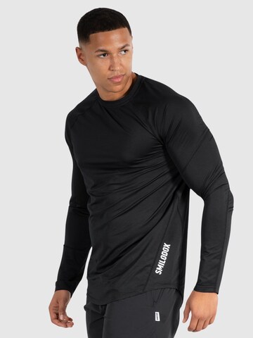T-Shirt 'Powerfit' Smilodox en noir