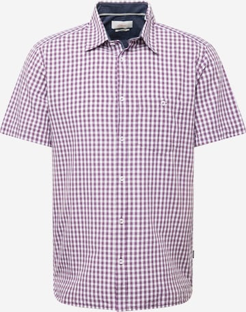 s.Oliver Regular fit Overhemd in Lila: voorkant