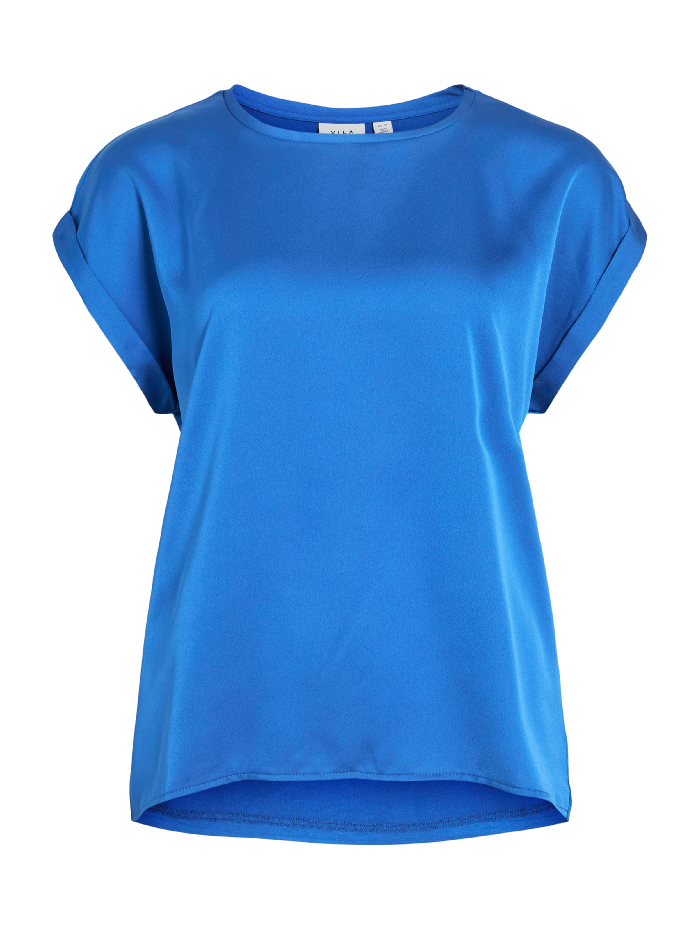 VILA Блуза 'VIEllette' в синьо: отпред