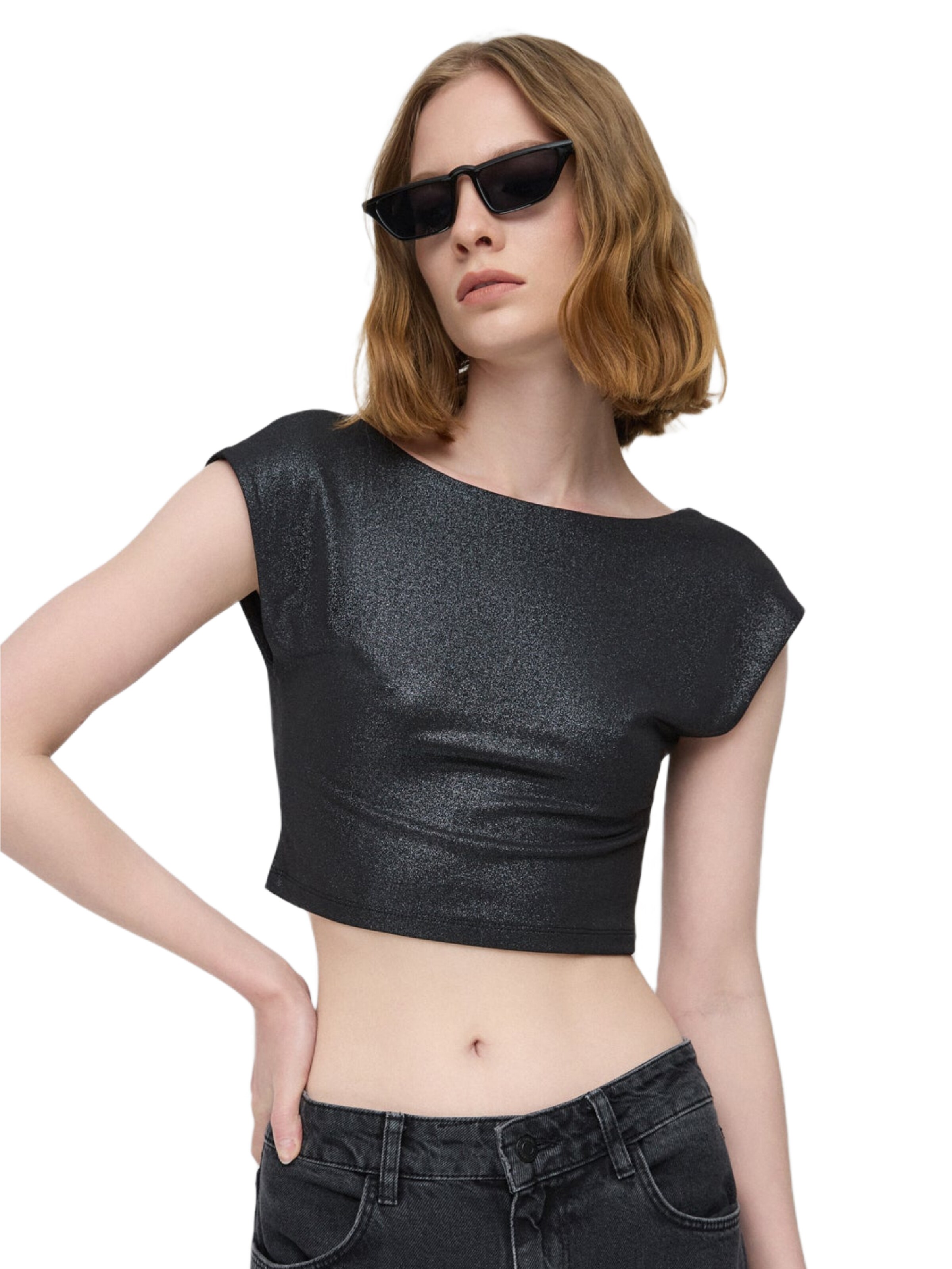 No Matter What Shirt in Zwart