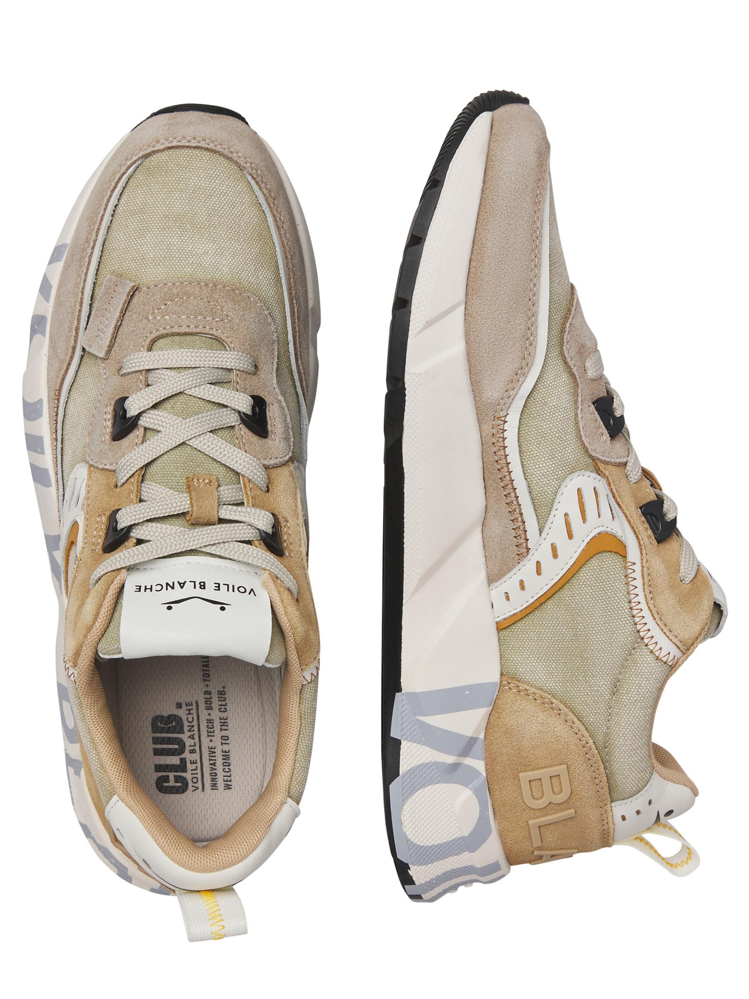 Voile blanche Platform trainers 'CLUB01.' in Beige