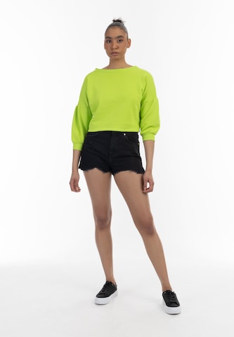 Sweat-shirt MYMO en vert