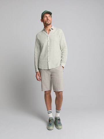 No Excess Regular fit Overhemd in Groen