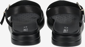 GEOX Strap Sandals in Black