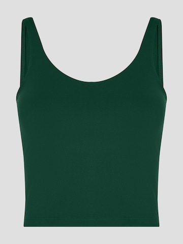 YO-GAYA Sporttop 'Sculpting Top' in Groen: voorkant