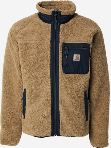Carhartt WIP Поларено яке 'Prentis' в кафяво: отпред