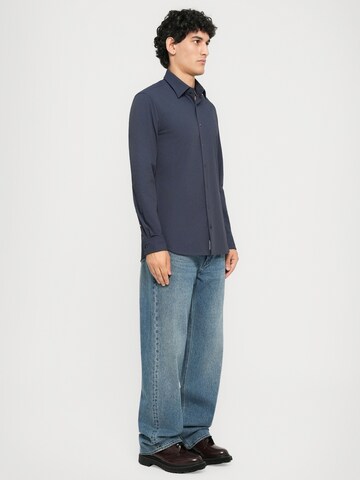 Michael Kors Regular fit Button Up Shirt in Blue