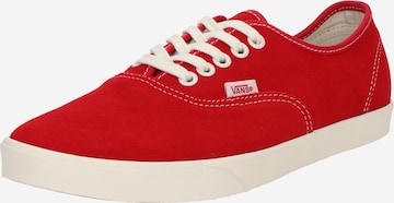 Baskets basses 'Authentic' VANS en rouge : devant