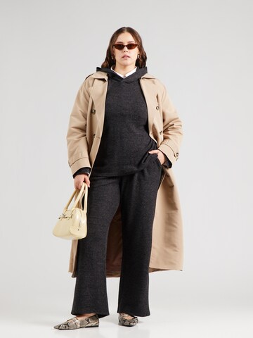 ONLY Carmakoma - Pullover 'CARBizzy' em cinzento