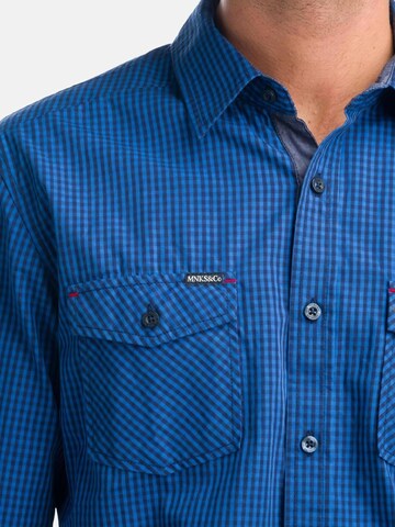 KOROSHI Shirt in Blauw