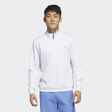 ADIDAS PERFORMANCE Sportsweatshirt 'Elevated' in Wit: voorkant