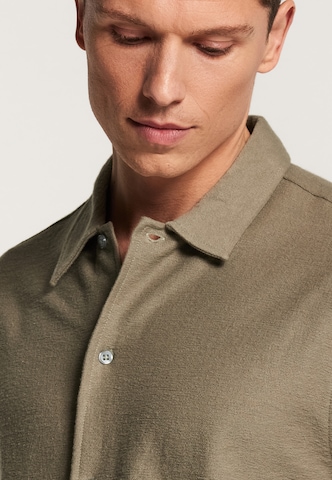 Shiwi Regular Fit Hemd 'Alec' in Grün