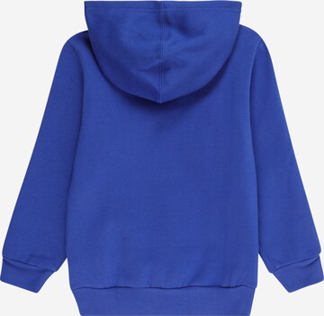 ADIDAS SPORTSWEAR - Sweatshirt de desporto 'Essentials Colorblock' em azul