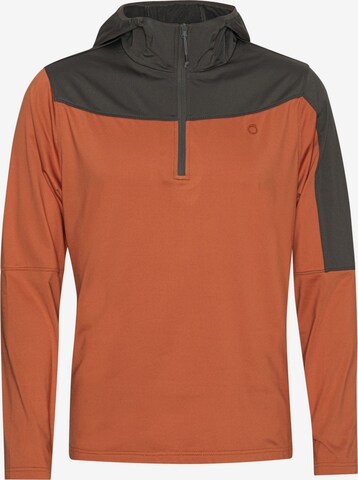 Superstainable Sweatshirt 'Sorrento' in Orange: front