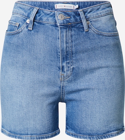 TOMMY HILFIGER Дънки 'ROME STRAIGHT HW JUL SHORT' в син деним, Преглед на продукта