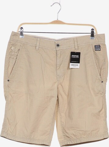 CAMP DAVID Shorts in 35-36 in Beige: front