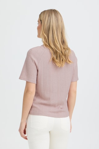 T-shirt 'ZEA' Pulz en beige
