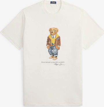 Polo Ralph Lauren Big & TallMajica - bež boja: prednji dio