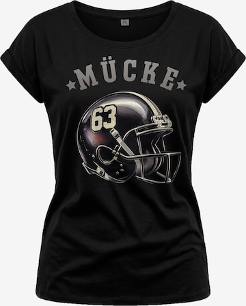 MAKAYA Shirt '63-Helm' in Black: front