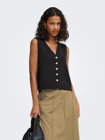 Gilet 'ASTRA ' JDY en noir : devant