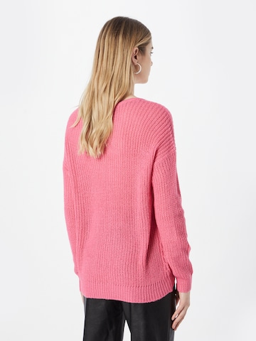 JDY Sweater 'New Megan' in Pink