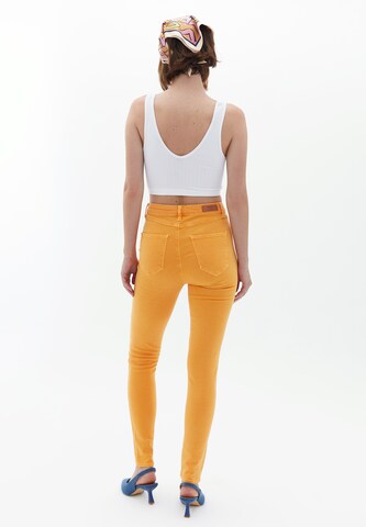 Skinny Pantaloni di OXXO in arancione