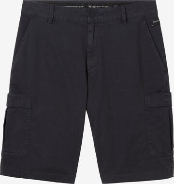 TOM TAILOR DENIM - Loosefit Calças cargo em cinzento: frente