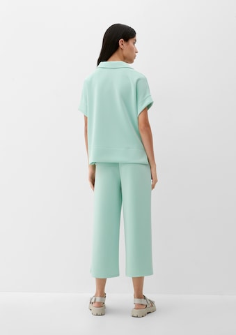 s.Oliver Wide leg Broek in Groen