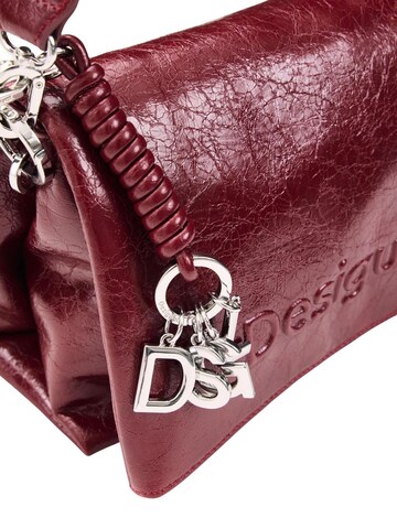 Desigual - Bolso de hombro 'BAG_HALF LOGO VENECIA 4. 26WAXP80' en rojo