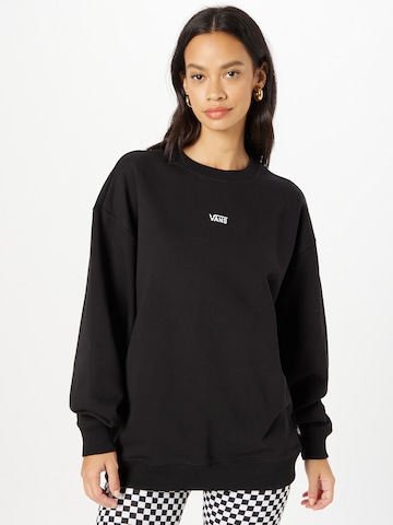 VANS Sweatshirt in Black: front