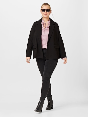 EVOKED - Blazer 'Loan' em preto