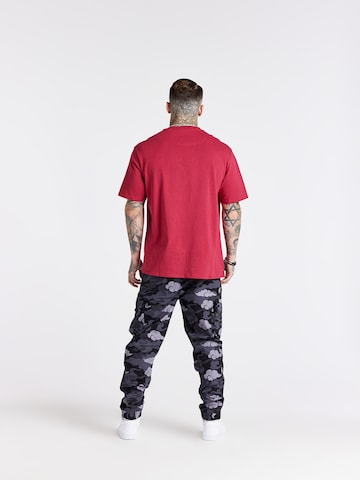 sarkans SikSilk T-Krekls