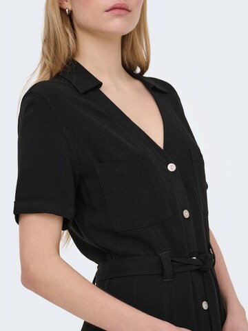ONLY Sukienka koszulowa 'ONLSIESTA' w kolorze czarny