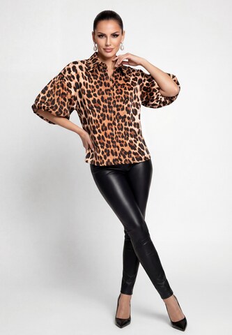 faina - Blusa en marrón