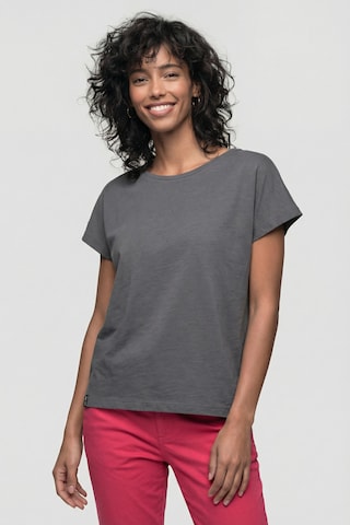 alife & kickin T-Shirt 'SofiaAK A' in Grau: Vorderseite