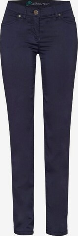 TONI Regular Broek in Blauw: voorkant