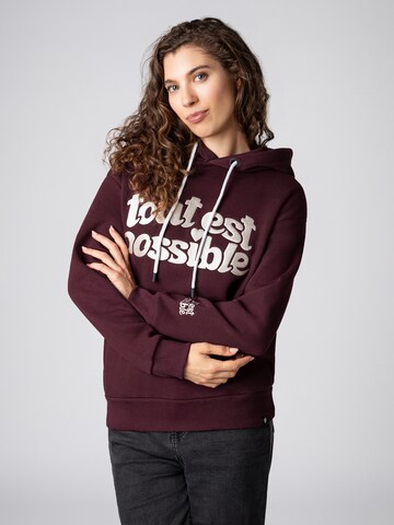 Eight2Nine Sweatshirt in Red: front