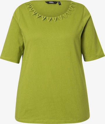 Ulla Popken Shirt in Grün: Vorderseite