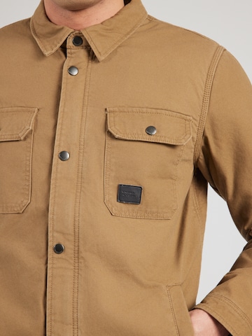 Vintage Industries Prehodna jakna 'Dean' | rjava barva