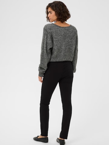 Kaffe Slimfit Kalhoty 'Hazel' – černá