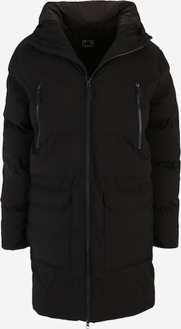 4F Outdoor jacket in Black: front