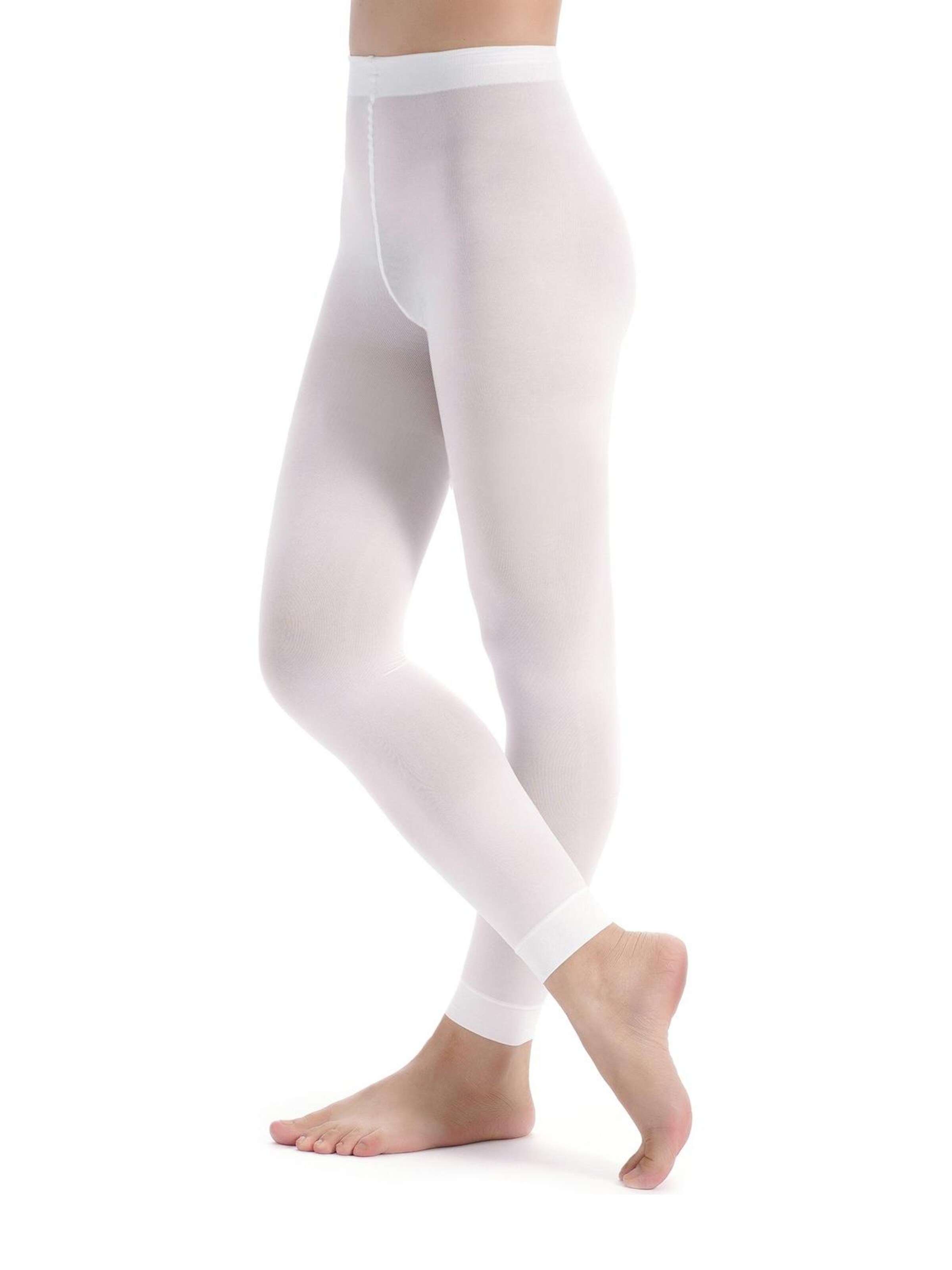 Tanzmuster Tights 'Nina' in White