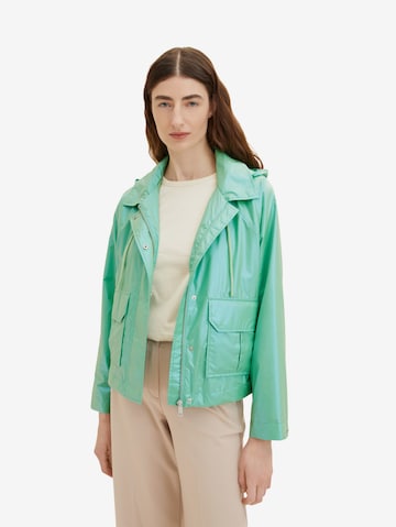 TOM TAILOR Between-Season Jacket in Green