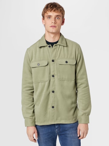 Only & Sons Regular fit Between-Season Jacket 'ASH' in Green: front