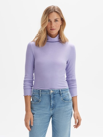 T-shirt 'Softa' OPUS en violet : devant