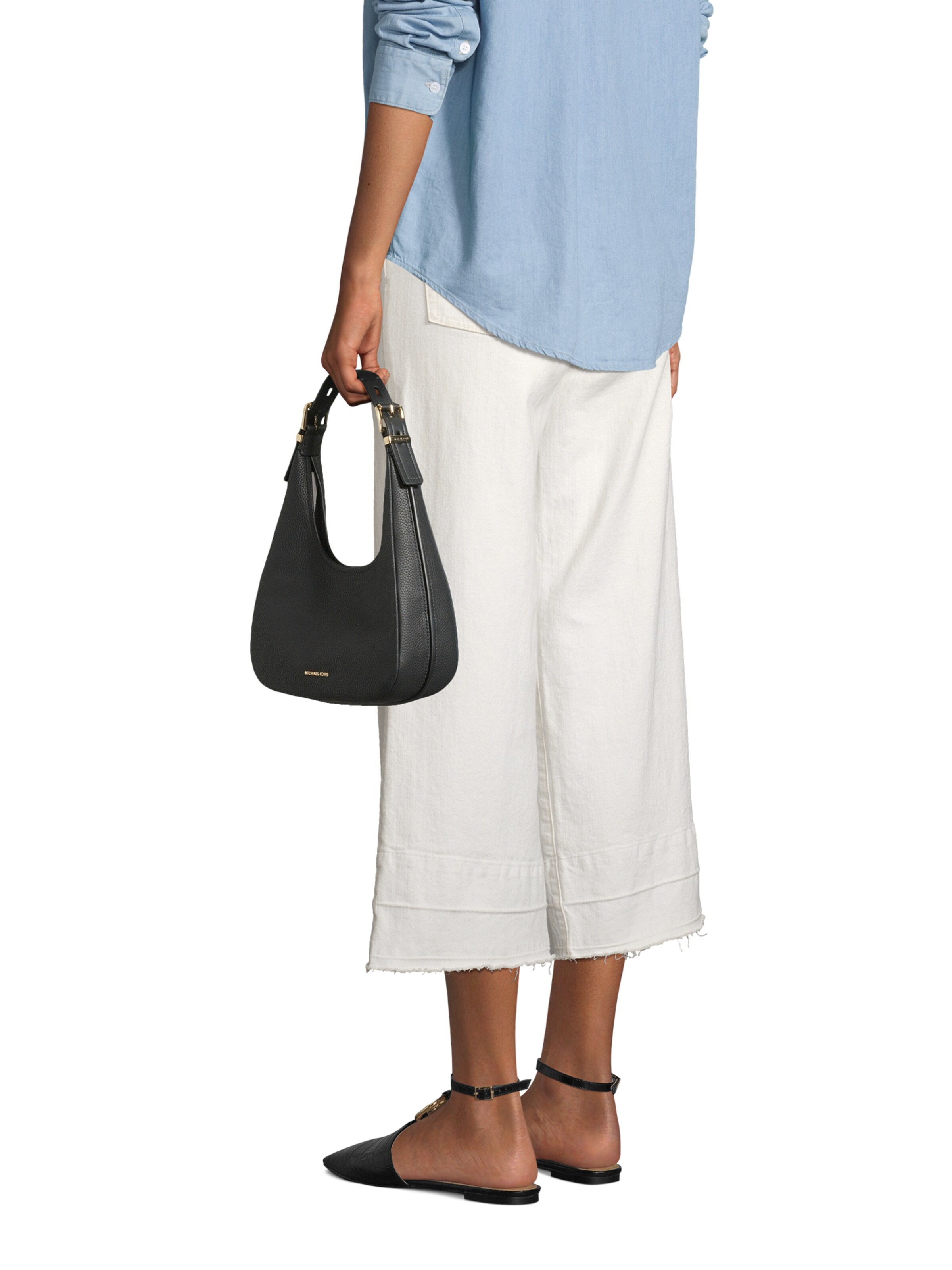 MICHAEL Michael Kors Õlakott, värv must: eest vaates