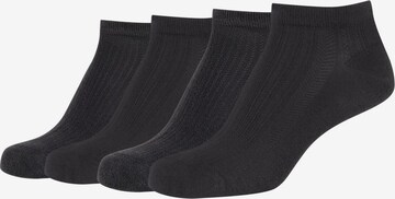 camano Ankle Socks in Black: front