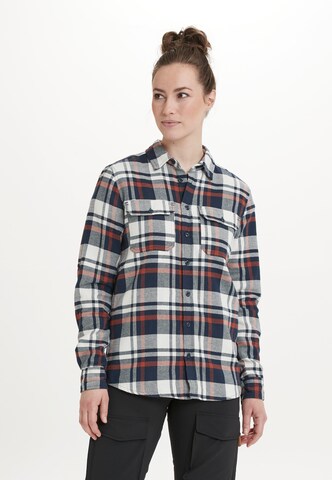 Whistler Athletic button up shirt 'Dodo' in Blue: front