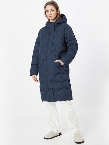 Blutsgeschwister Raincoat 'No Down Mister' in Blue: front
